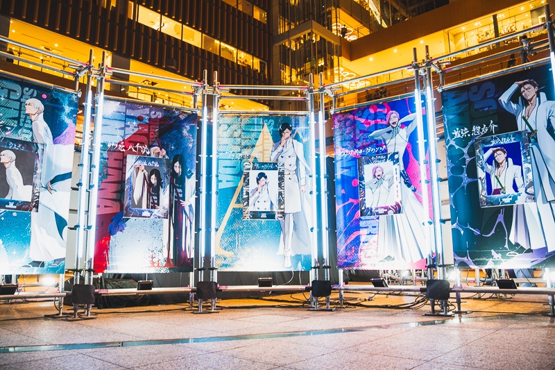 LAM先生が描く『BLEACH』のキャラクターを大迫力で体感！「BLEACH×LAM -SOUL ART SHOWCASE-」東京凱旋をフォトレポート。 市丸ギン、藍染惣右介ら新規追加の5名もラインナップ-1