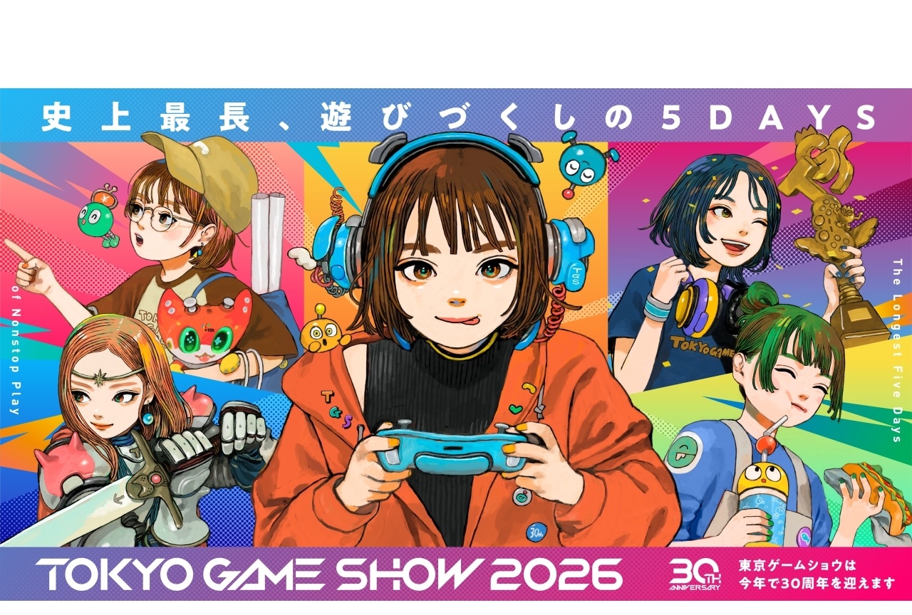 「東京ゲームショウ2026」のチケットがアニメイト対象店舗・WEBで好評発売中!