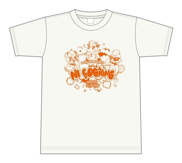 ▲グッズ付きチケット オリジナルTシャツ