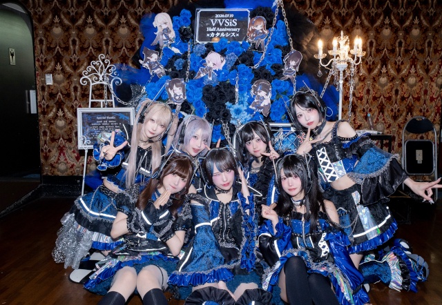 7人組個性派アイドル「VVSiS」、ハーフアニバーサリー公演SOLD OUT！　新曲2曲＆新衣装を初披露!!-4
