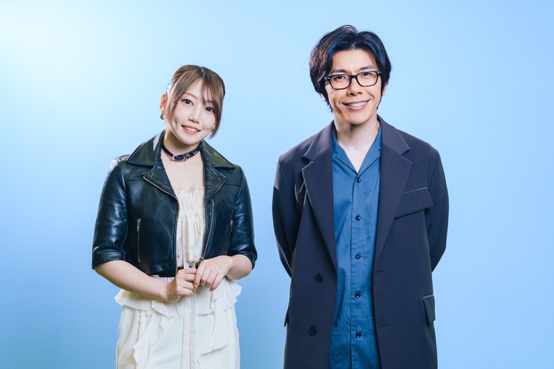 TVアニメ『スーパーの裏でヤニ吸うふたり』佐々木役・佐藤拓也さん×山田／田山役・星希成奏さんインタビュー｜「吸う・吐く」に込められたものすごい情報量。禁煙パイポを手に、喫煙シーンにチャレンジ-9