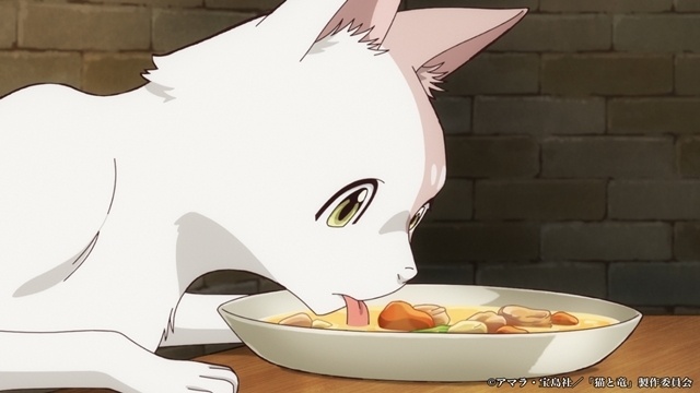夏アニメ『猫と竜』第5話「白猫と少女」先行場面カット＆あらすじ公開-5