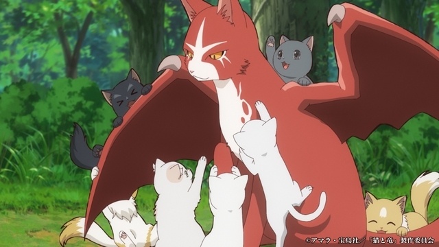 夏アニメ『猫と竜』第3話「子猫達と羽のおじちゃん」先行場面カット＆あらすじ公開-5
