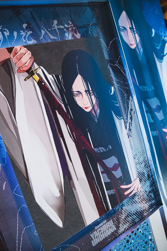 LAM先生が描く『BLEACH』のキャラクターを大迫力で体感！「BLEACH×LAM -SOUL ART SHOWCASE-」東京凱旋をフォトレポート。 市丸ギン、藍染惣右介ら新規追加の5名もラインナップ-3