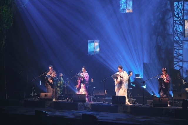 音楽朗読劇「SOUND THEATRE×夏目友人帳～音劇の章 夏霞～」夜の部公演の公式レポートが到着！　アニメ『夏目友人帳』の声優陣が集結し、ミュージシャンの生演奏と共に物語を紡ぐ-3
