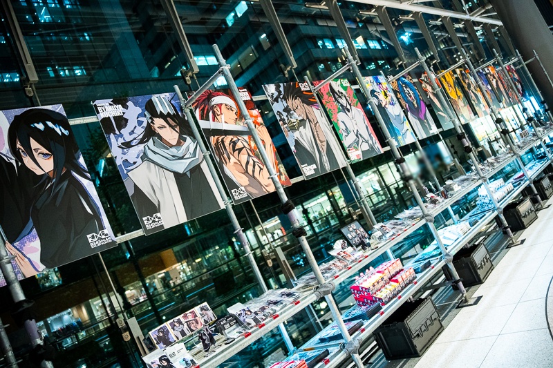LAM先生が描く『BLEACH』のキャラクターを大迫力で体感！「BLEACH×LAM -SOUL ART SHOWCASE-」東京凱旋をフォトレポート。 市丸ギン、藍染惣右介ら新規追加の5名もラインナップ-27