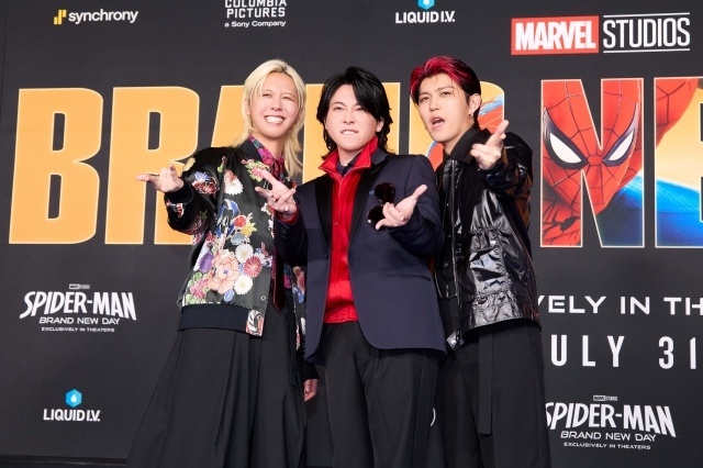 『スパイダーマン：ブランド・ニュー・デイ』ワールドプレミアの公式レポートが到着！　トム・ホランドさん、ゼンデイヤさん、Mrs. GREEN APPLEらが登壇-8
