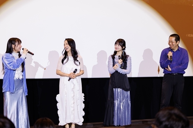 『死亡遊戯で飯を食う。44:CLOUDY BEACH』公開記念舞台挨拶に三浦千幸さん・永瀬アンナさん・伊藤静さんら登壇！　制作の裏側やアフレコ秘話を語る-6