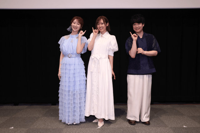 『君と花火と約束と』高橋李依さん、山下七海さん、⽩⽯兼⽃さん登壇の公開記念舞台挨拶レポートが公開！-4