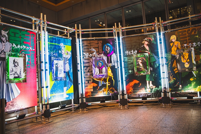 LAM先生が描く『BLEACH』のキャラクターを大迫力で体感！「BLEACH×LAM -SOUL ART SHOWCASE-」東京凱旋をフォトレポート。 市丸ギン、藍染惣右介ら新規追加の5名もラインナップ-13