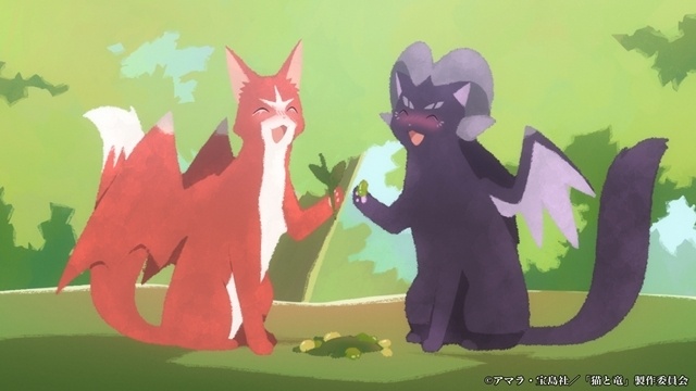 夏アニメ『猫と竜』OP＆ED映像のノンクレジット版公開！-10