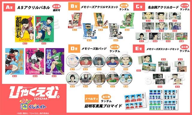アニメイト通販「くじメイト」に、劇場アニメ『ひゃくえむ。』が登場！　場面写や名台詞などが入ったアイテムが当たる!!-42