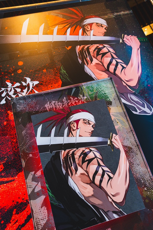LAM先生が描く『BLEACH』のキャラクターを大迫力で体感！「BLEACH×LAM -SOUL ART SHOWCASE-」東京凱旋をフォトレポート。 市丸ギン、藍染惣右介ら新規追加の5名もラインナップ-23
