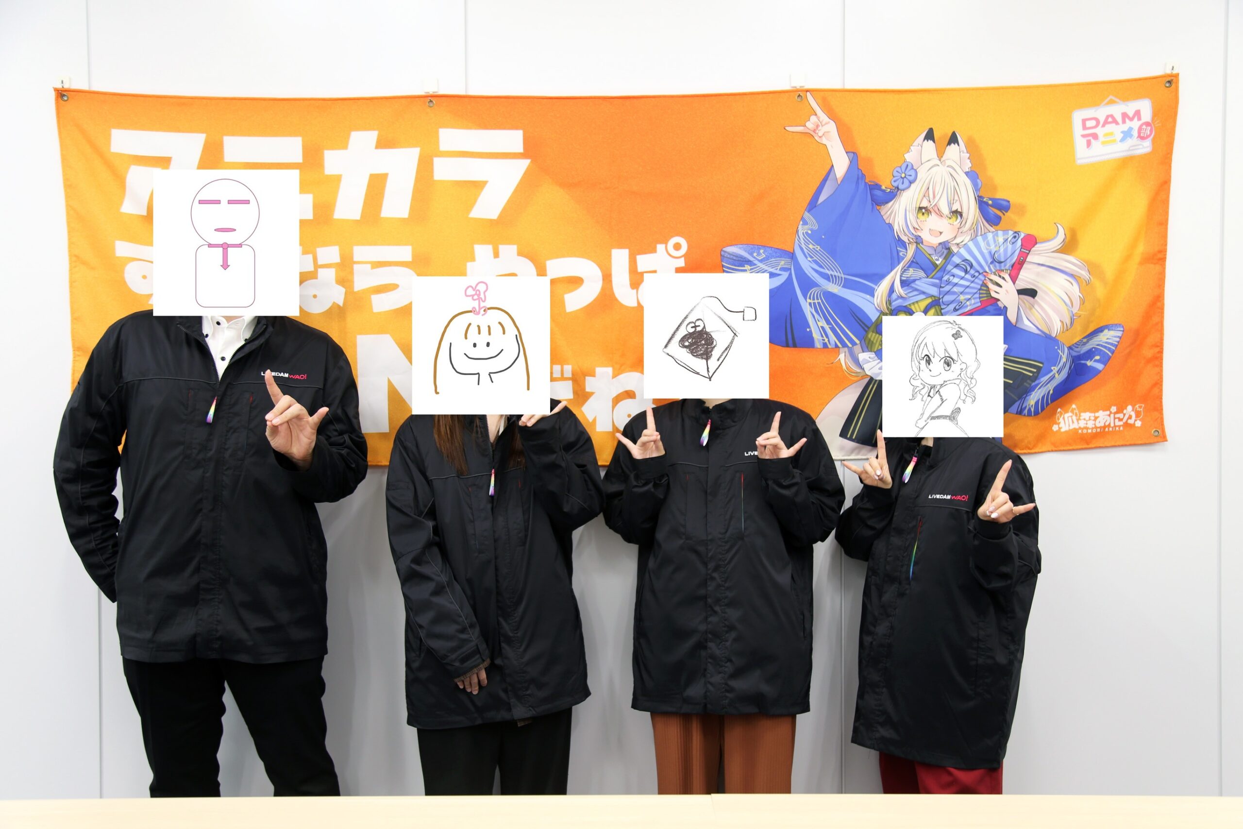 【有名企業に突撃！オタク訪問】狐森あにかを“生きたキャラクター”にする工夫とは？ | DAMアニメ部・狐森あにかスタッフ（後編）-1