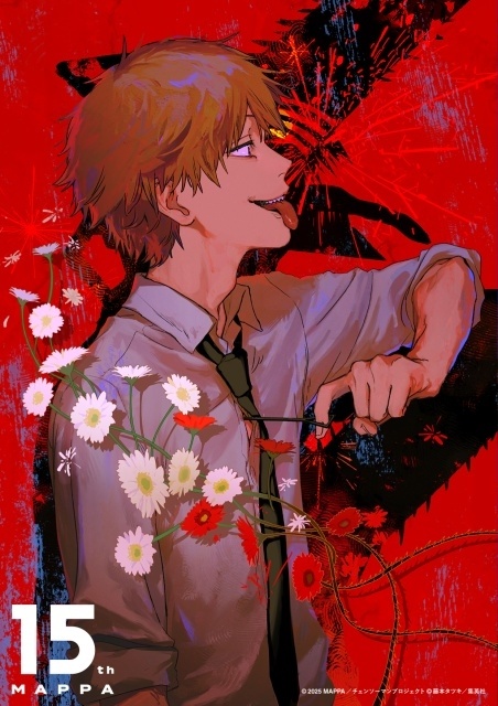 「MAPPA EXPO 15th Anniversary」展覧会キービジュアルが公開！　劇場版『チェンソーマン レゼ篇』、『進撃の巨人』 The Final Season、アニメ『呪術廻戦』 の展覧会描き下ろしイラスト解禁-2