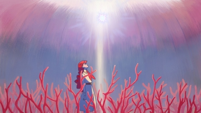 夏アニメ『さよならララ』Hana Hopeさんの「Hearts Glow」にのせたノンテロップED映像解禁！　演出・もああん氏、深海イメージ・MON氏が表現する“青の世界”-6