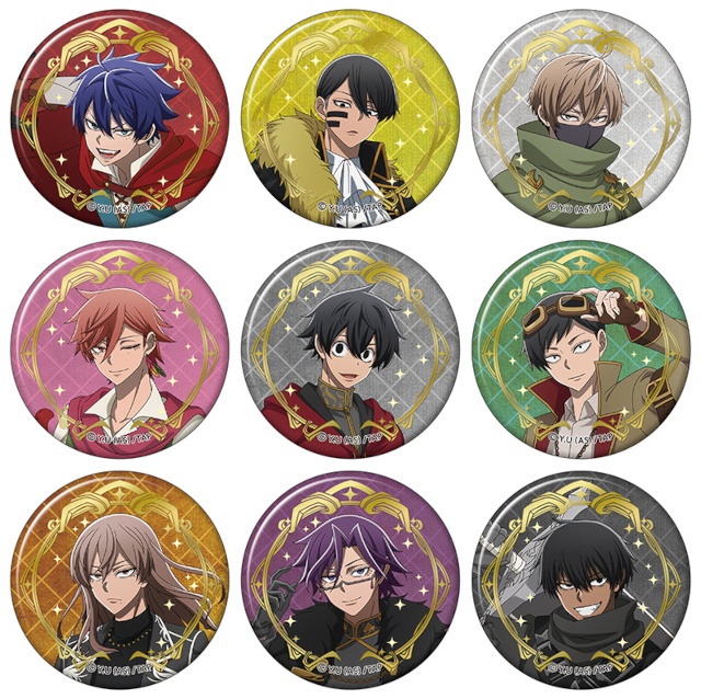 TVアニメ『桃源暗鬼』より、新規イラストを使用した新商品が発売！　アニメイトでは、特典「箔押ししおり」がもらえるフェアの開催も!!-2