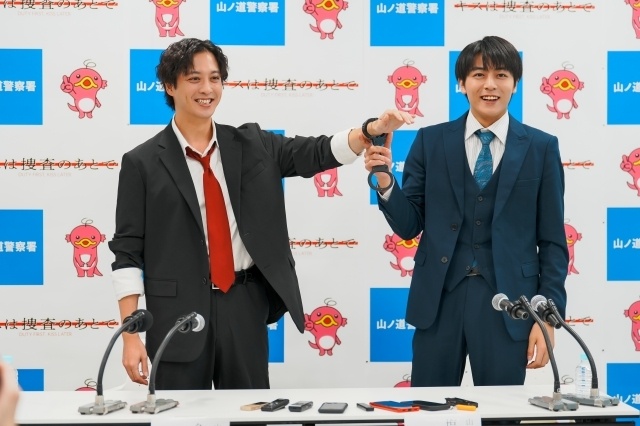 実写ドラマ『キスは捜査のあとで』主演・渡部秀さん＆齋藤璃佑さんが登壇した制作発表オフィシャルレポートが到着！“キスシーン”から“足ドン”まで撮影秘話が続々-5