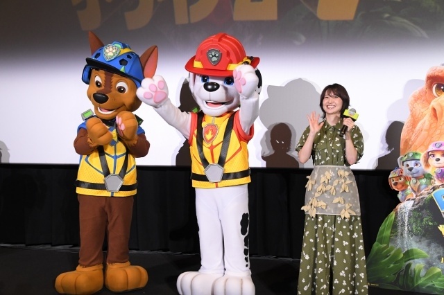 『パウ・パトロール ザ・ダイノ・ムービー』「パウっと日本最速親子試写 in 世田谷区」公式レポートが到着！　大島優子さん、レインボー・ジャンボたかおさん＆池田直人さんが登壇-6