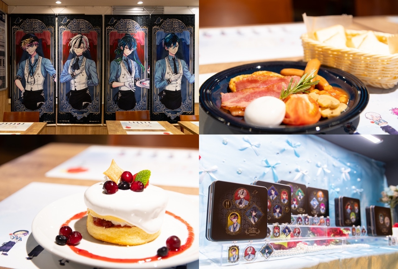 『あくねこ』-Royal Rose Tea Party- アニメイトカフェ池袋3号店フォトレポート
