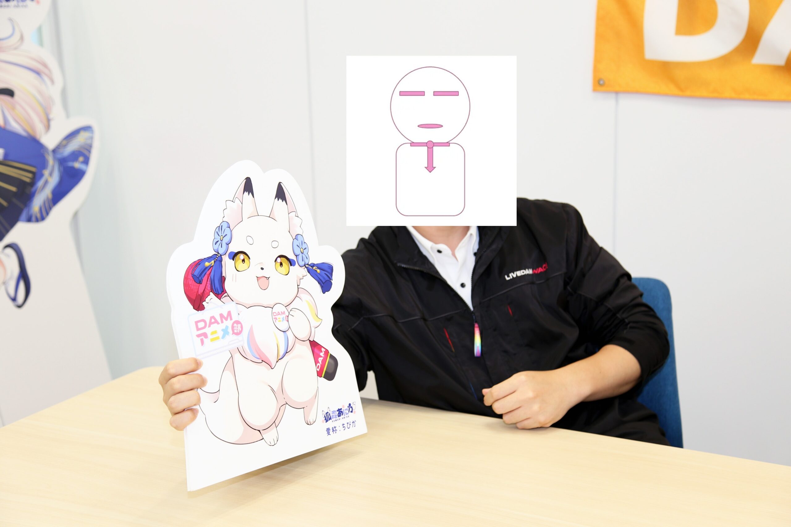 【有名企業に突撃！オタク訪問】狐森あにかを“生きたキャラクター”にする工夫とは？ | DAMアニメ部・狐森あにかスタッフ（後編）-3