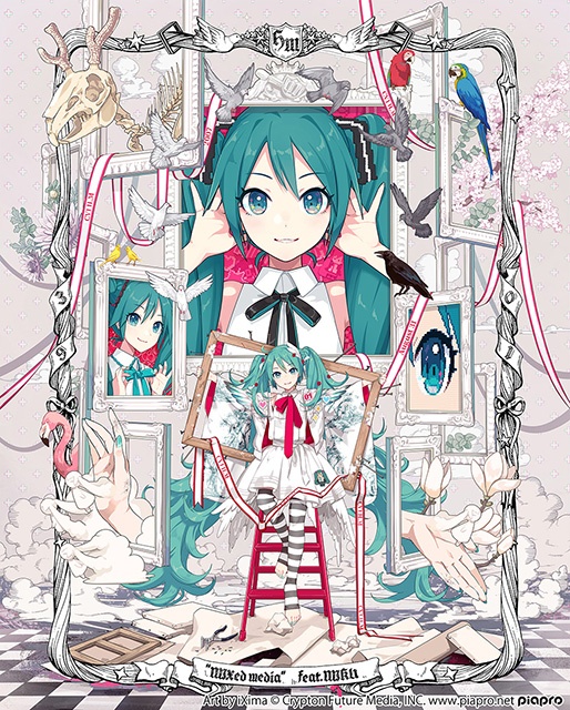 初音ミクのパッケージなどを多数手がけるアーティスト・iXima氏の初個展「初音ミクとEko iXimaのミクストメディア展」が開催！　入場整理券申込受付中!!-3