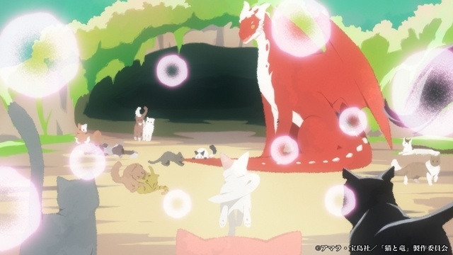 夏アニメ『猫と竜』OP＆ED映像のノンクレジット版公開！-12