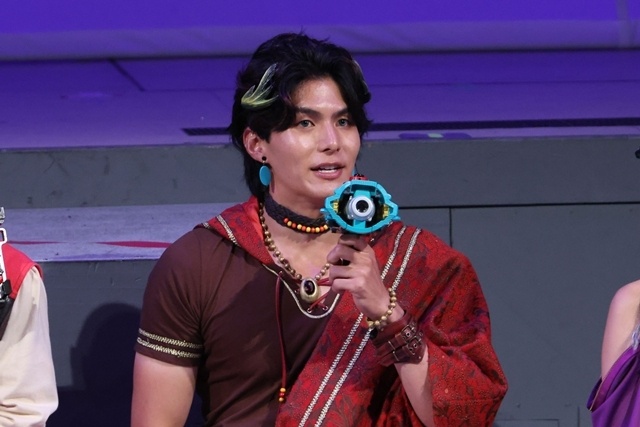 『角醒ハンター オメガホーン』制作発表イベント開催! 楢原聖さんらメインキャスト勢ぞろい、長田光平さんの出演も明らかに