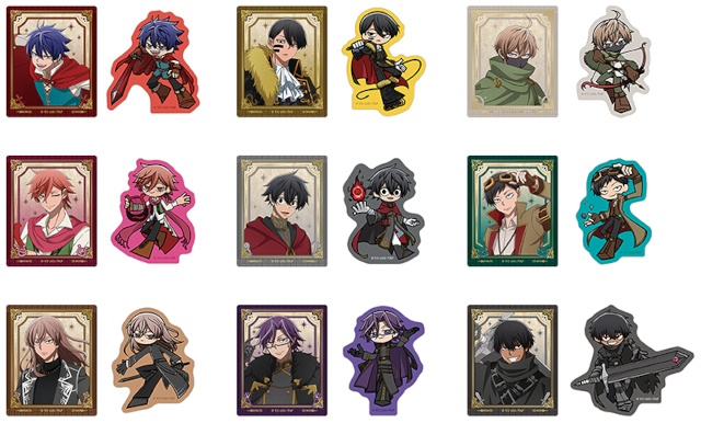 TVアニメ『桃源暗鬼』より、新規イラストを使用した新商品が発売！　アニメイトでは、特典「箔押ししおり」がもらえるフェアの開催も!!-3