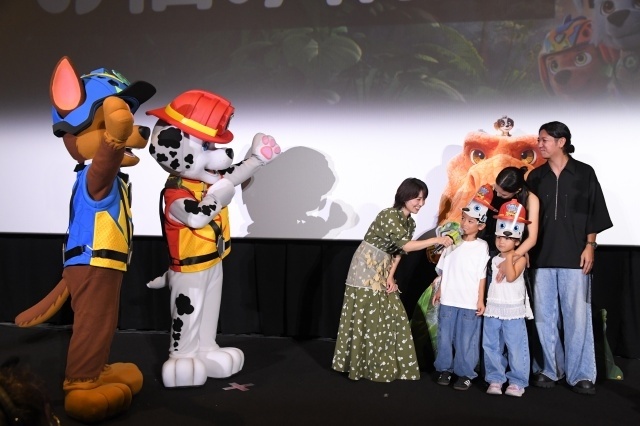 『パウ・パトロール ザ・ダイノ・ムービー』「パウっと日本最速親子試写 in 世田谷区」公式レポートが到着！　大島優子さん、レインボー・ジャンボたかおさん＆池田直人さんが登壇-5