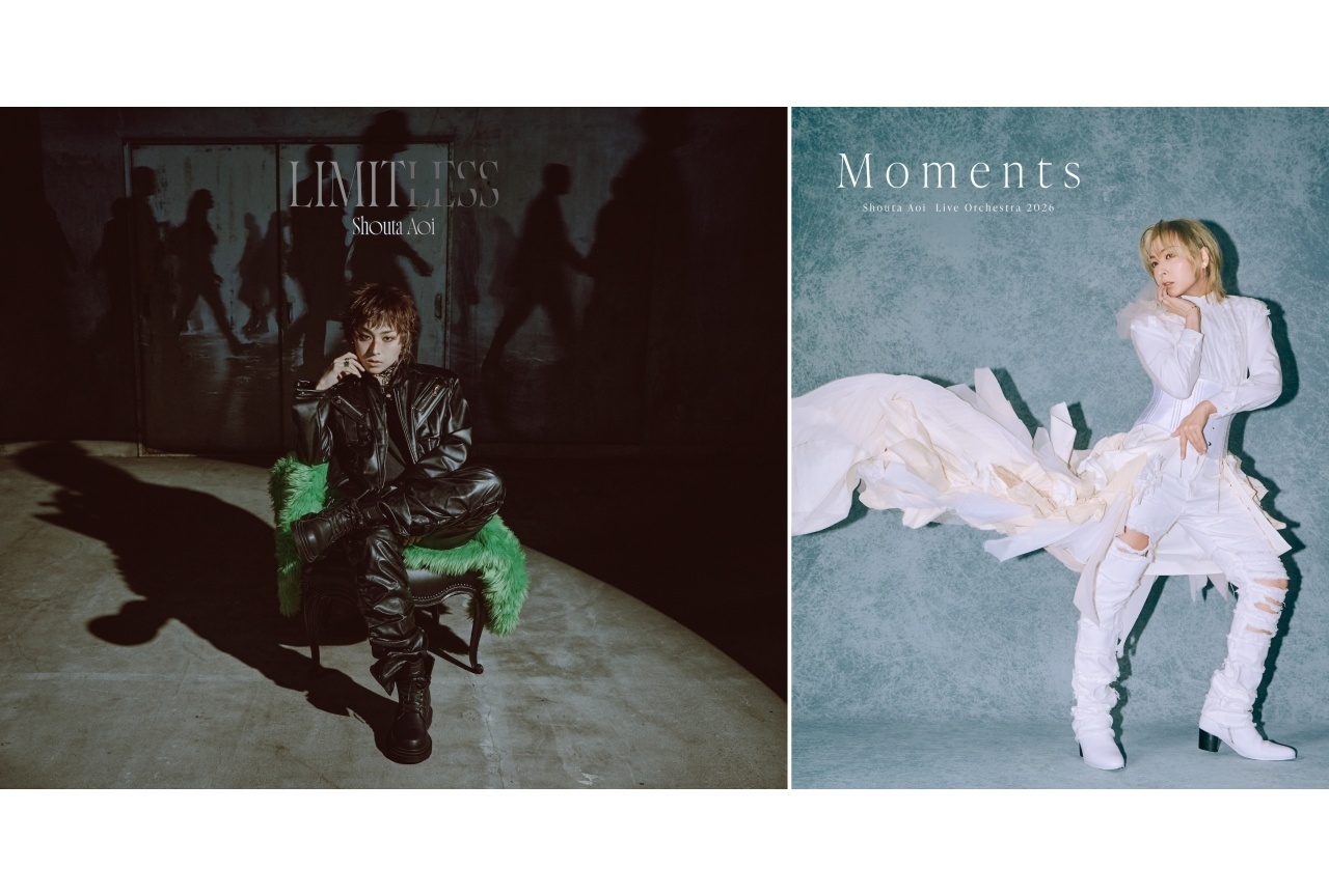 蒼井翔太 4thアルバム&LIVE Blu-rayが発売