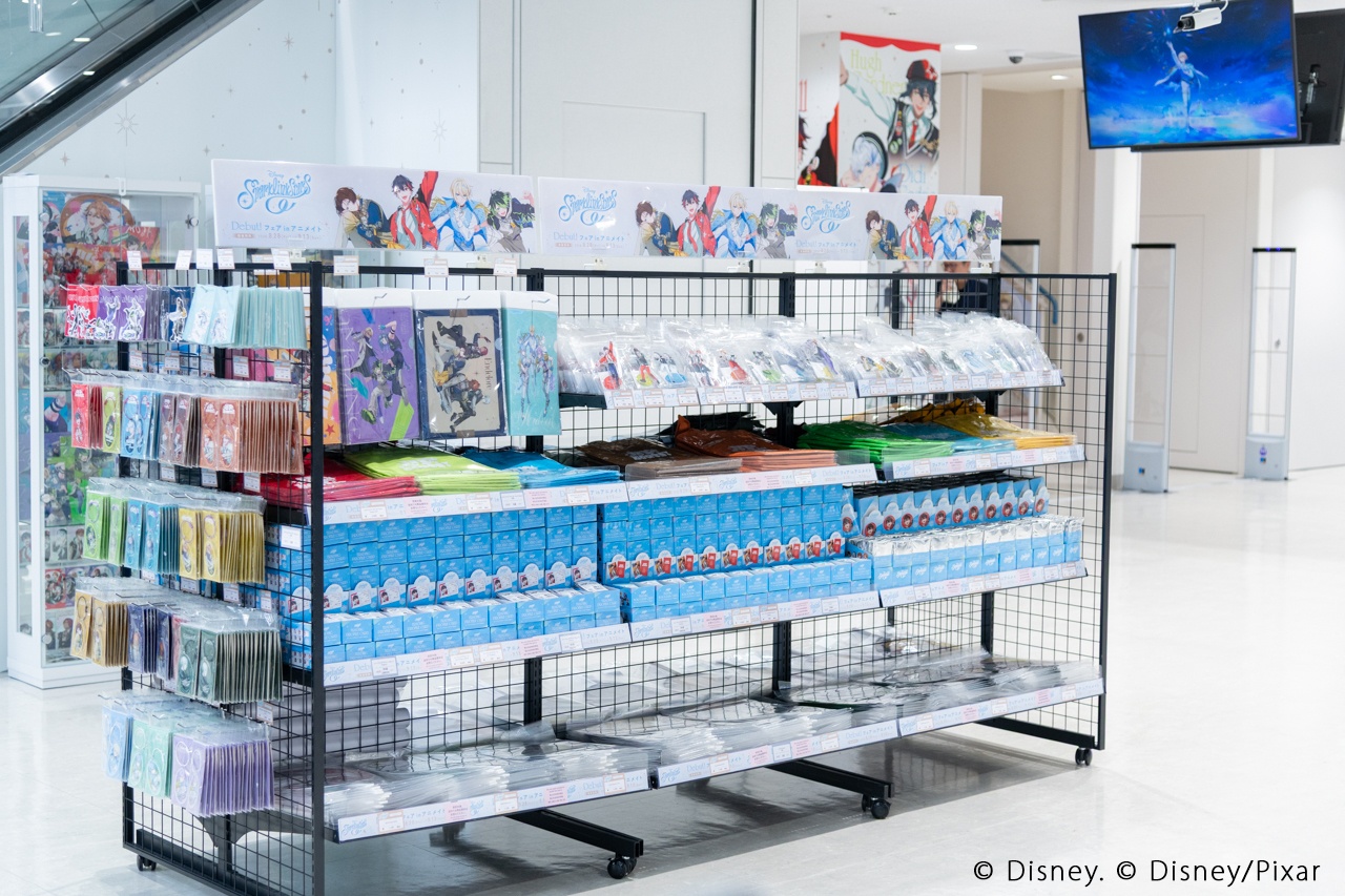 『ディズニー スパークリンク・スターズ』「Debut!」フェア inアニメイト開催記念！ 池袋本店で特別装飾＆POP UP STOREが展開中！【フォトレポート】-4