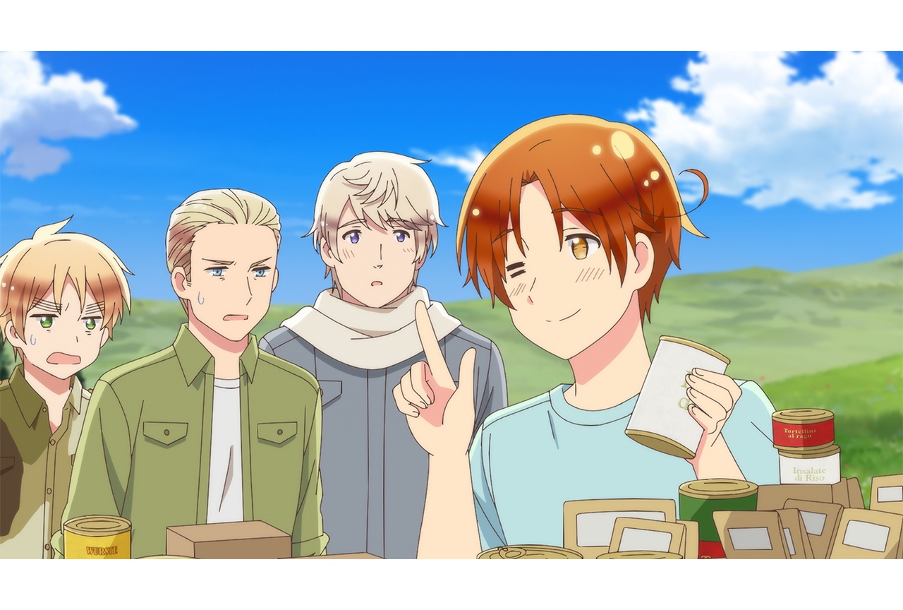 アニメ『ヘタリアWS』新作追加エピソード4話が8/29〜配信開始