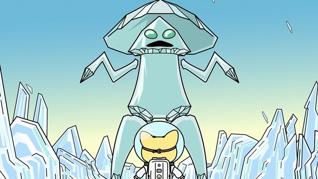 ▲ガラス宇宙人（CV：中川翔子）