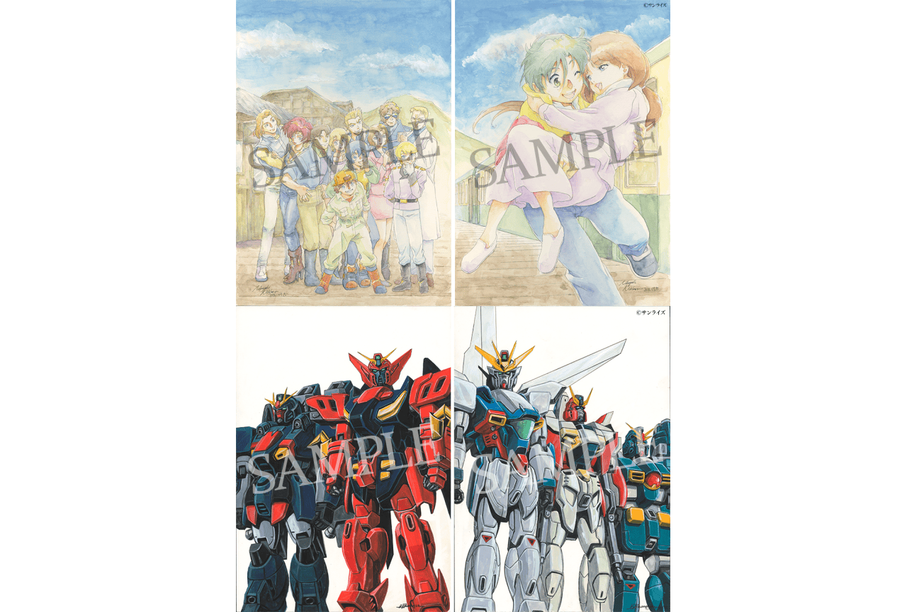 「『機動新世紀ガンダムX』 記録全集 A.W. 30th Chronicle」表紙イラスト公開