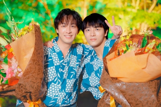 実写ドラマ『キスは捜査のあとで』クランクアップは激レア浴衣姿、渡部秀さん・齋藤璃佑さんのコメント公開！　第1話を見た原作・すう先生のコメントも到着-1
