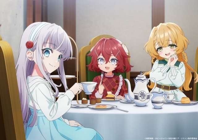 TVアニメ『凶乱令嬢ニア・リストン 病弱令嬢に転生した神殺しの武人の華麗なる無双録』シチュエーションビジュアル第1弾が公開！　OPテーマは角巻わためさんの「リスポーン!!」に決定、コメントも到着-1
