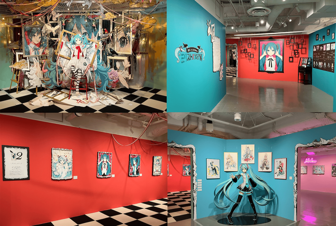 Eko iXima初個展「初音ミクとEko iXimaのミクストメディア展」フォトレポート