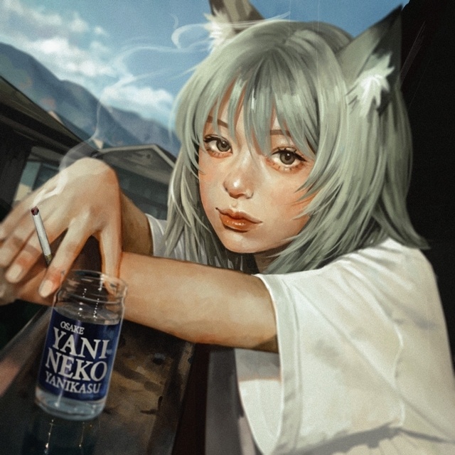 『ヤニねこ』OPテーマ「なんもねえ」MV解禁！　なんとヤニねこ役・夏吉ゆうこ さん、大家役・稲田徹 さんも出演-1