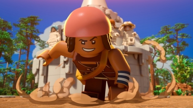 『LEGO® ONE PIECE』ウソップによりド派手な脚色が加えられた本予告映像が解禁！　バギー役に千葉繁さん、アーロン役に東地宏樹さん、ビビ役に渡辺美佐さんが決定-2