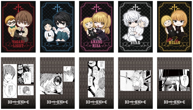 『DEATH NOTE』の描き起こしミニキャラや原作イラストを使用した新商品が発売！　アニメイト一部店舗では、特典がもらえるフェアを開催!!-6