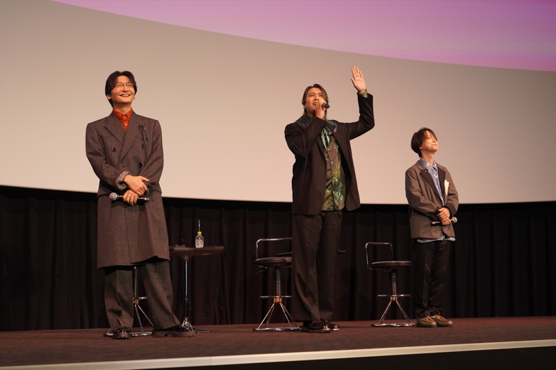 氷河側から見た小手指キャストのただならぬ雰囲気ーー『忘却バッテリー』第1期振り返り上映会リレーに島﨑信長さん、石井マークさん、河西健吾さんが登壇-5