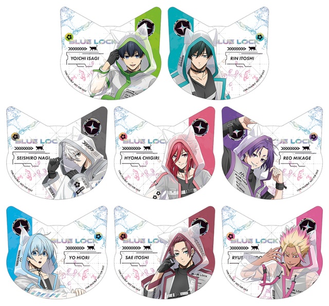 TVアニメ『ブルーロック』の新作Tシャツが、全国アニメイト・アニメイト通販にて発売！　潔や凛たち8人の描きおろしイラストをデザイン!!-2