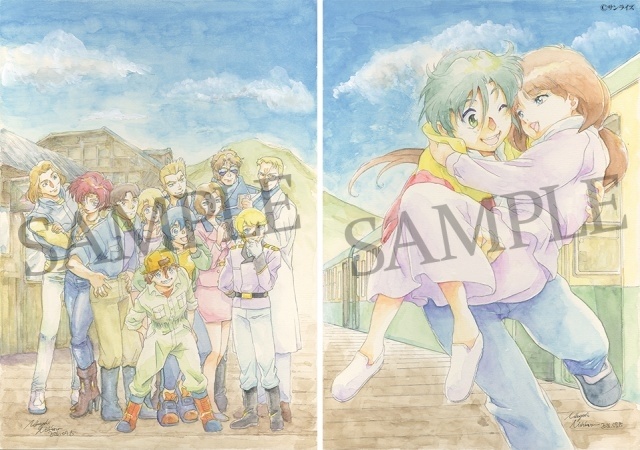 ▲キャラクターデザイン・西村誠芳 描き下ろし冊子①「DREAMS」表紙イラスト