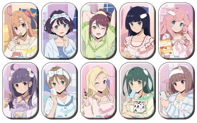『イキヅライブ！ LOVELIVE! BLUEBIRD』から、ルームウェア姿のメンバーの描き下ろし商品が発売！　アニメイト一部店舗では特典がもらえるフェアも!!-3