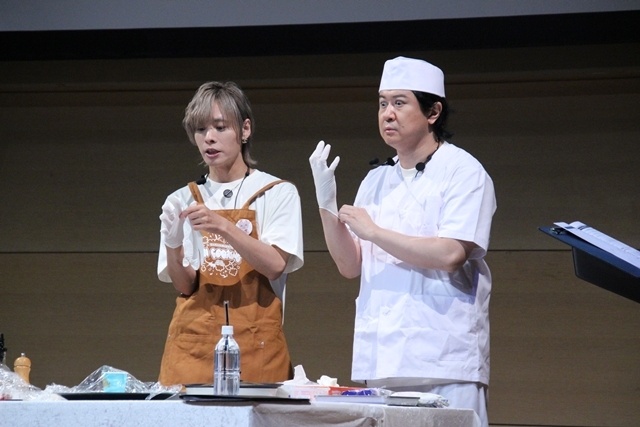 山下大輝さんの誕生日を「肉」でお祝い！「山下大輝の特盛り肉ッキング2026」開催！　岡本信彦さん・蒼井翔太さん・杉田智和さんが生クッキングに挑戦-17