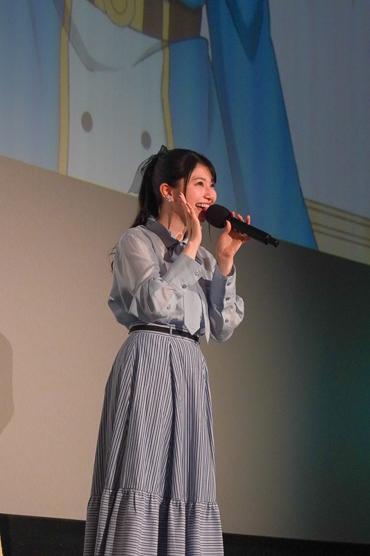 皆さんに“いいキス”を届けられるように――TVアニメ『弱気MAX令嬢なのに、辣腕婚約者様の賭けに乗ってしまった』第1話・第2話先行上映会に伊藤美来さん、逢坂良太さん、日高里菜さん、雨宮天さんが登壇-4