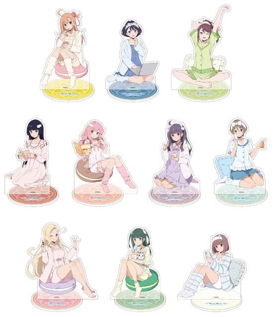『イキヅライブ！ LOVELIVE! BLUEBIRD』から、ルームウェア姿のメンバーの描き下ろし商品が発売！　アニメイト一部店舗では特典がもらえるフェアも!!-1