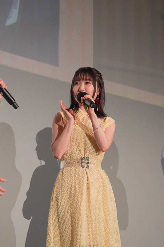 皆さんに“いいキス”を届けられるように――TVアニメ『弱気MAX令嬢なのに、辣腕婚約者様の賭けに乗ってしまった』第1話・第2話先行上映会に伊藤美来さん、逢坂良太さん、日高里菜さん、雨宮天さんが登壇-5