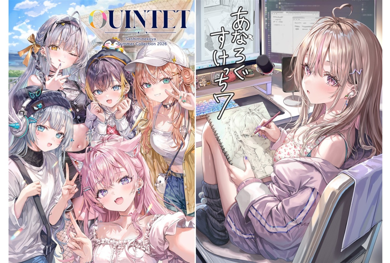 ももこ『QUINTET』『あなろぐすけっち7!』のご紹介